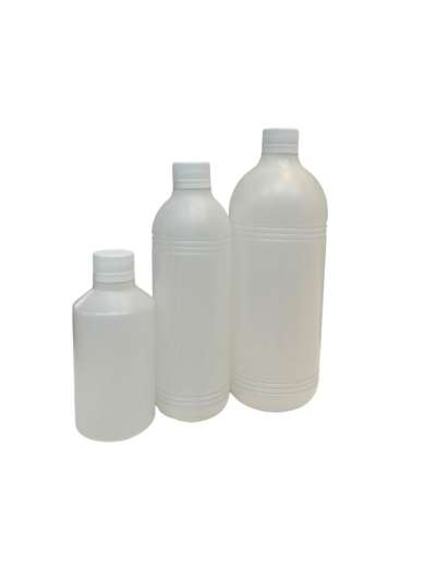 Botella polietileno natural