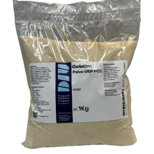 GELATINA POLVO USP FCC X 1 Kg