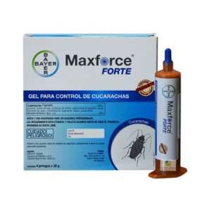 CUCARACHICIDA GEL MAXFORCE, JERINGA x30g
