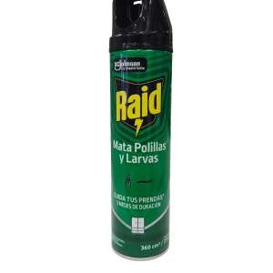 INSEC. AEROSOL RAID ANTIPOLILLAS X 360cc