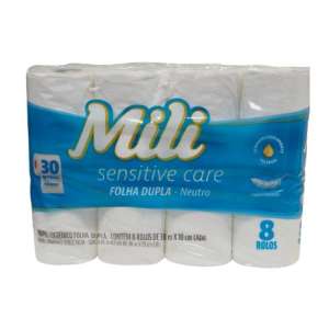 PAPEL HIGIENICO MILI 30 MT X 8 R- D.HOJA