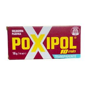 POXIPOL ADHESIVO 10 min TRANSP. x 16 g