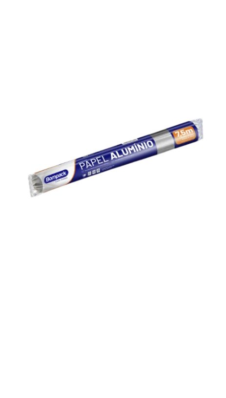 PAPEL ALUMINIO BOMPACK 45 cm x 7.5 mt
